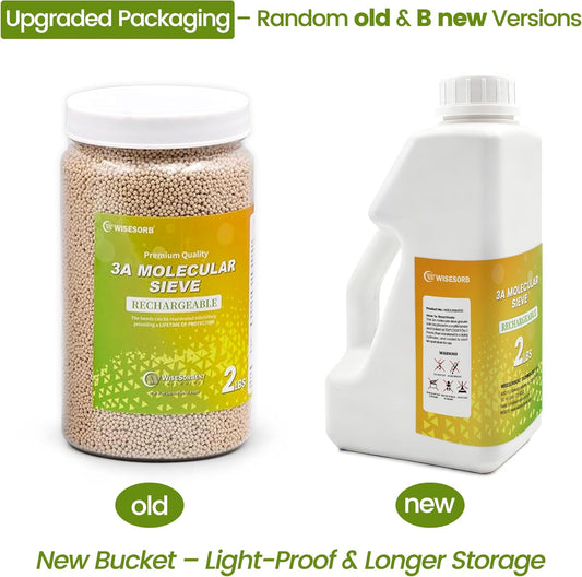 Wisesorb 3A Molecular Sieve Desiccant 900 g – Reusable, High-Precision Moisture Absorber