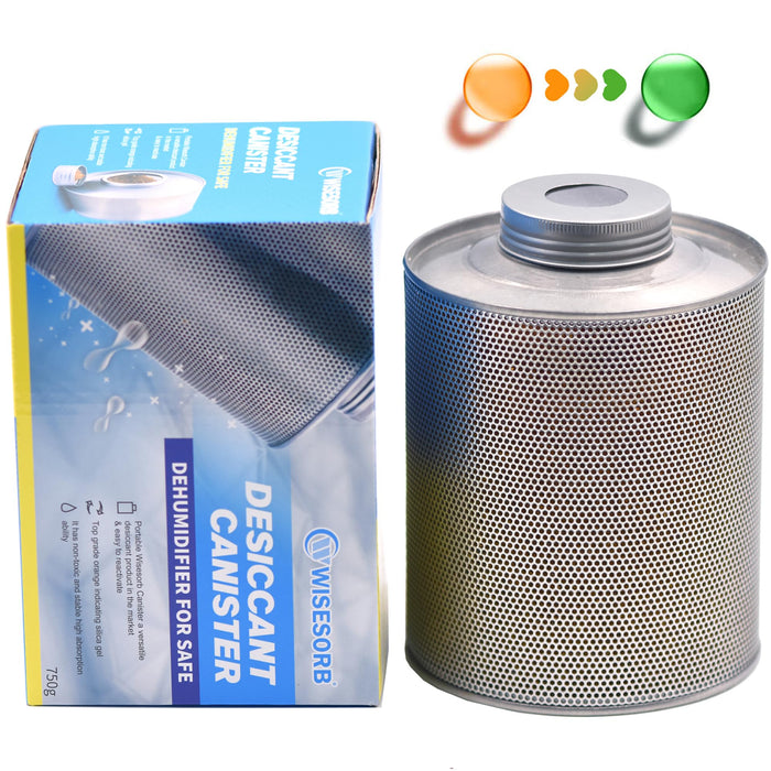 Metal Tube Silica Gel Dehumidifier Box(Indicating Silica Gel)