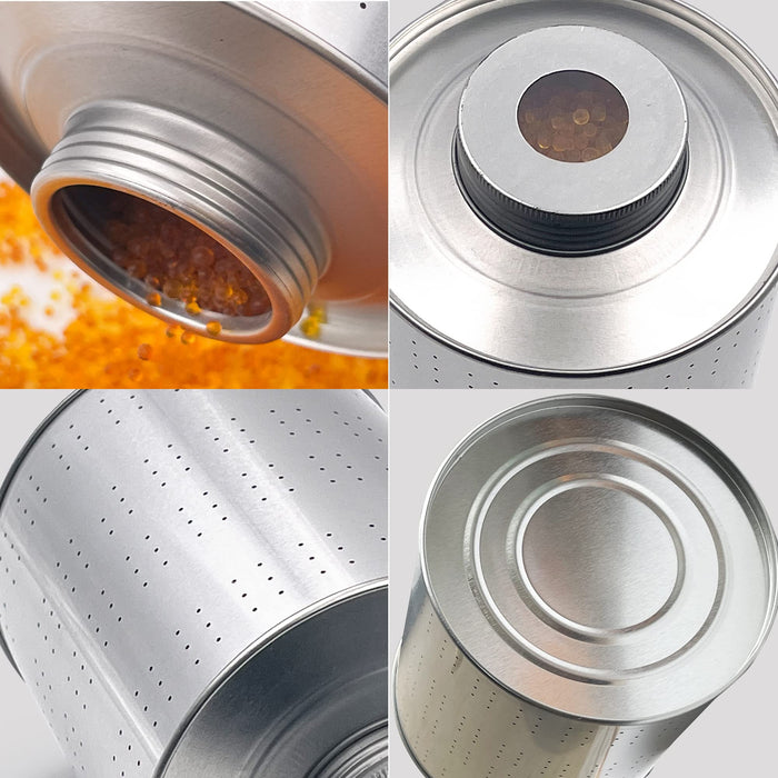 Metal Tube Silica Gel Dehumidifier Box(Indicating Silica Gel)