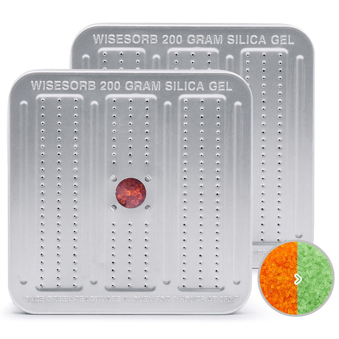 200 Gram Desiccant Canister(Indicating & Rechargeable)