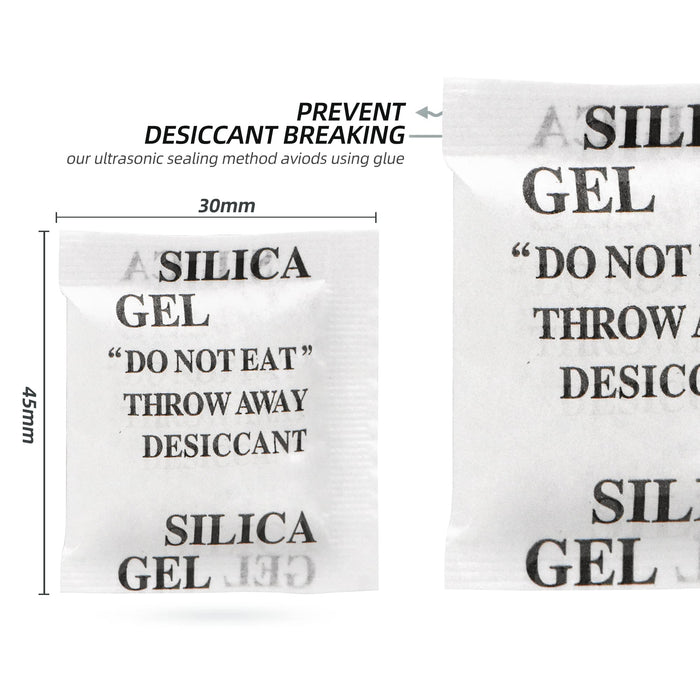 1 Gram Food Safe Silica Gel Desiccant