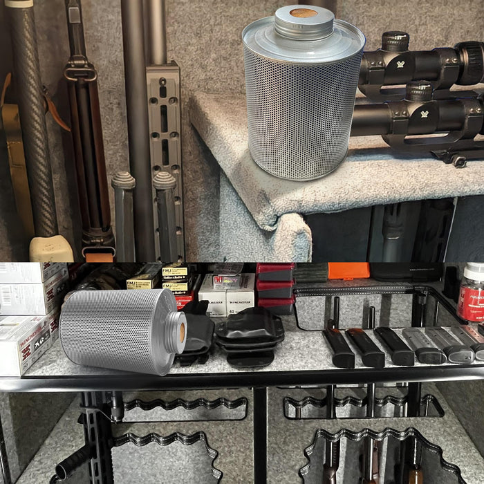 Metal Tube Silica Gel Dehumidifier Box(Indicating Silica Gel)