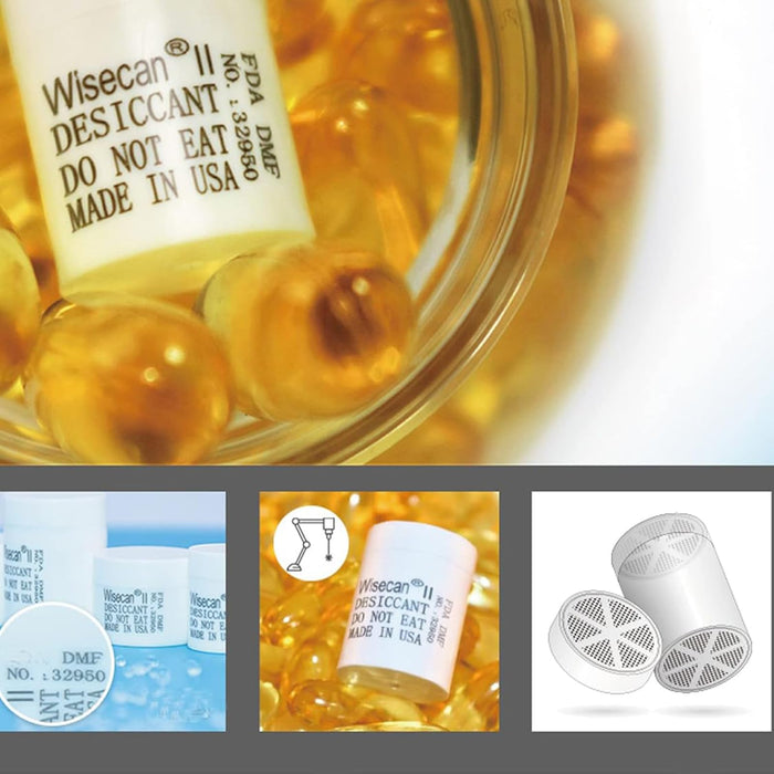 Food Safety Lid Capsule Desiccant(White silicone)