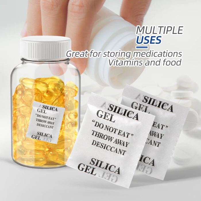 1 Gram Food Safe Silica Gel Desiccant