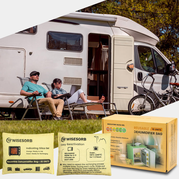 500g Reusable Silica Gel Car Dehumidifier Bags
