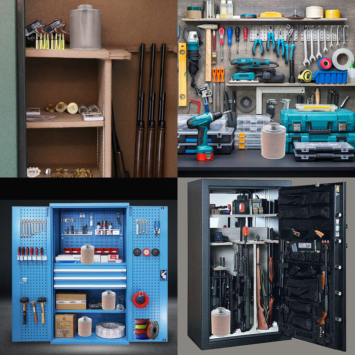 Metal Tube Silica Gel Dehumidifier Box(Indicating Silica Gel)