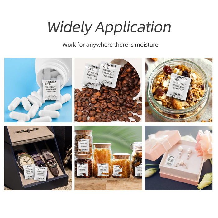 1 Gram Food Safe Silica Gel Desiccant