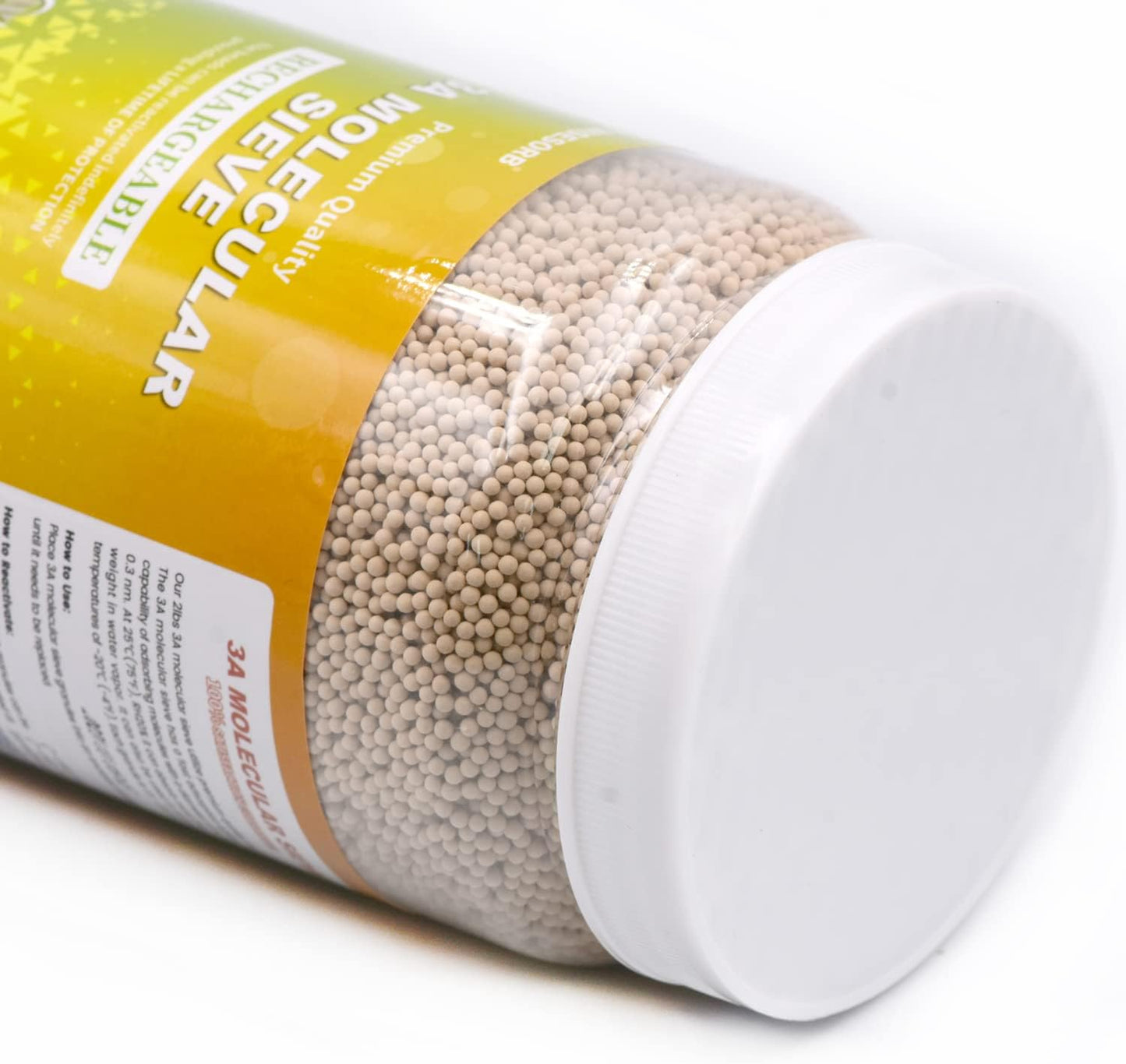 Wisesorb 3A Molecular Sieve Desiccant 900 g – Reusable, High-Precision Moisture Absorber