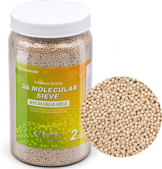 Wisesorb 3A Molecular Sieve Desiccant 900 g – Reusable, High-Precision Moisture Absorber