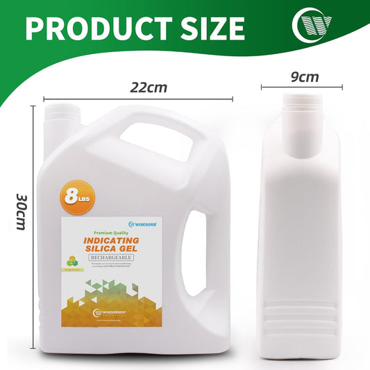 Wisesorb Silica Gel Desiccant 3.6 kg – Reusable, Colour-Changing Indicator