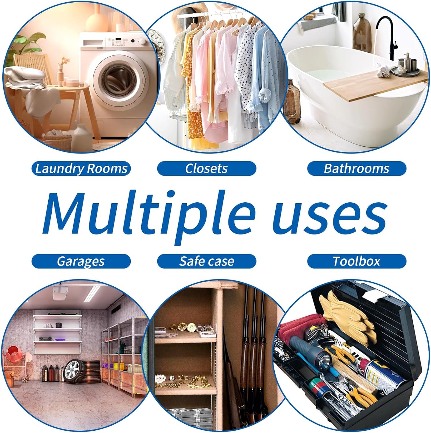 Wisesorb Calcium Chloride Desiccant Refill Beads 3.2 kg – Fragrance-Free, High-Absorption Moisture Absorber