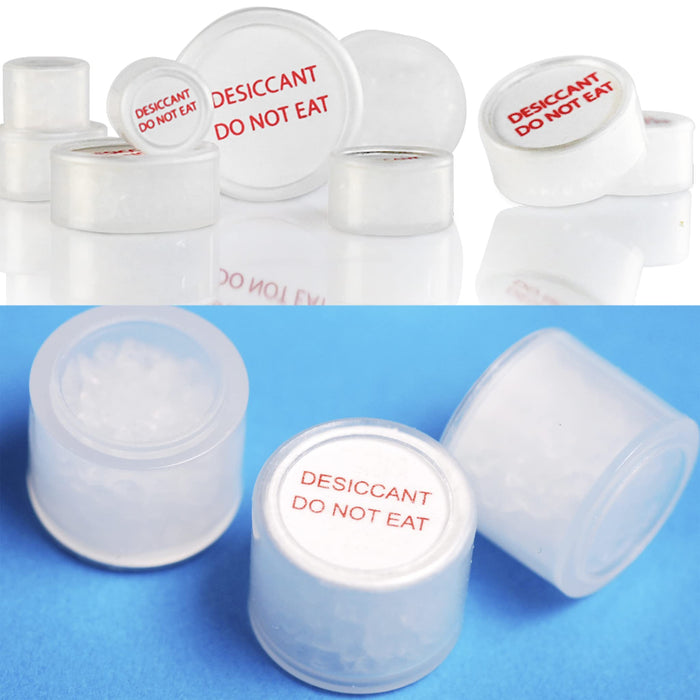 Food-Safe Roll-Edge Design Silica Gel Drying Capsules