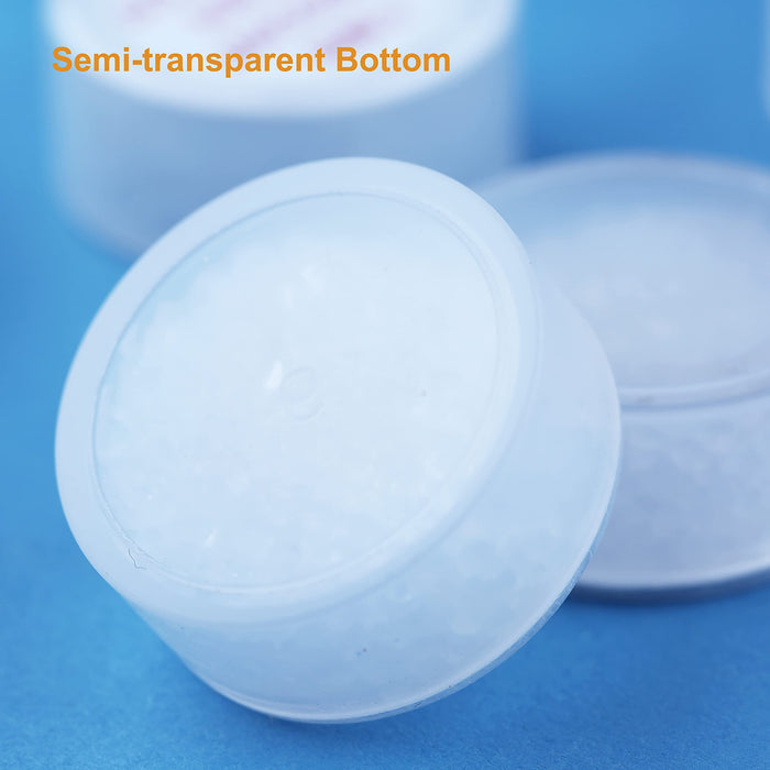 Food-Safe Roll-Edge Design Silica Gel Drying Capsules