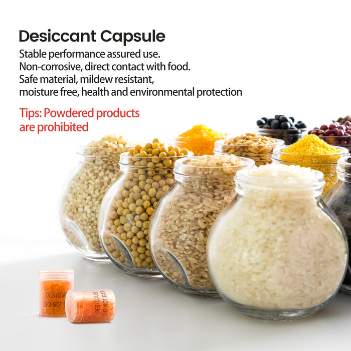 Food Safety Lid Capsule Desiccant（Indicating Silica Gel）